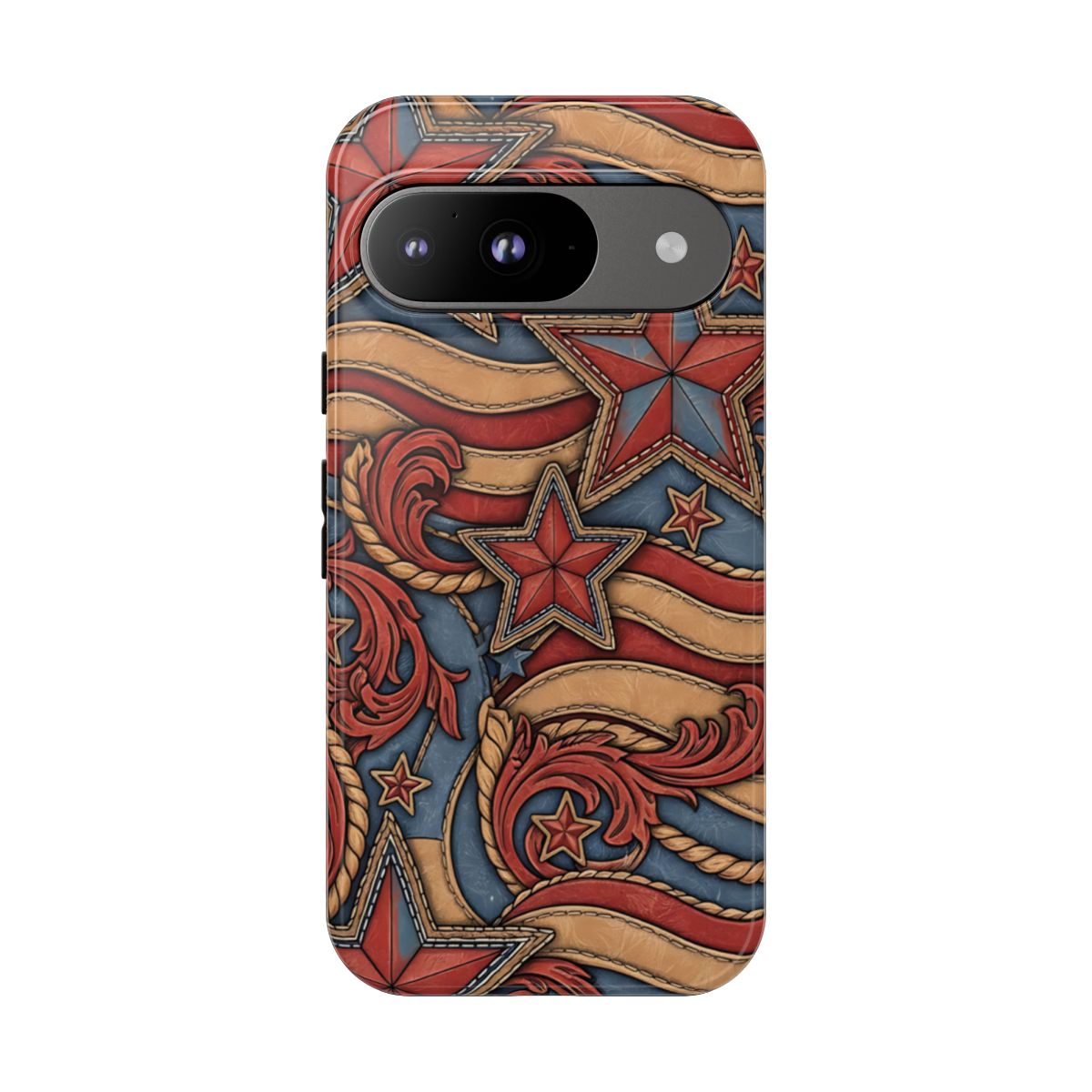 Faux Tooled Americana Tough Case