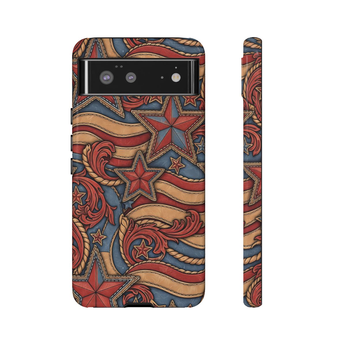 Faux Tooled Americana Tough Case