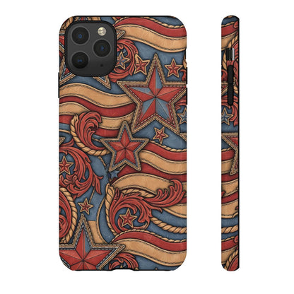 Faux Tooled Americana Tough Case