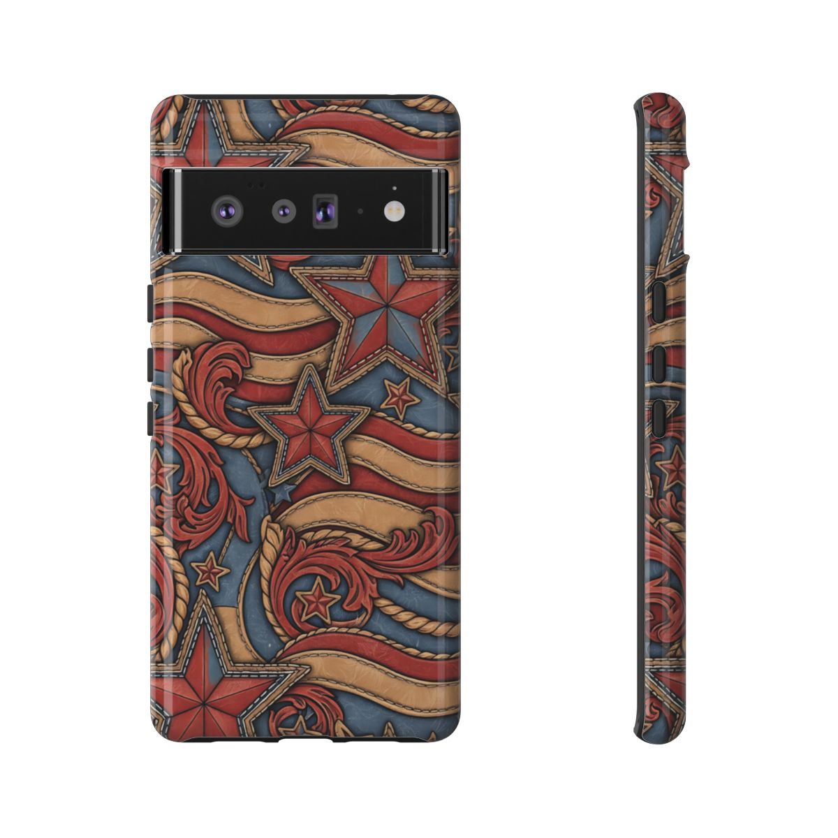 Faux Tooled Americana Tough Case