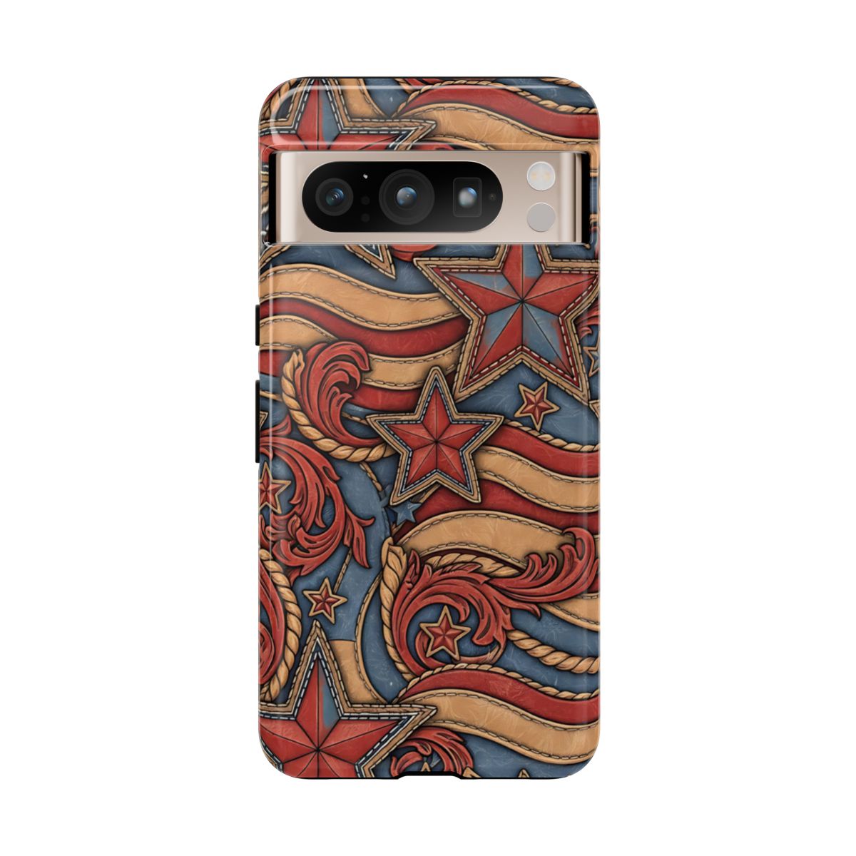 Faux Tooled Americana Tough Case