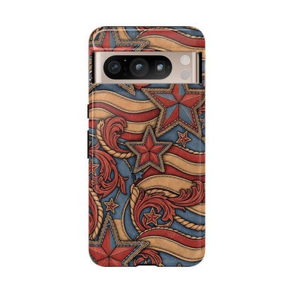 Faux Tooled Americana Tough Case