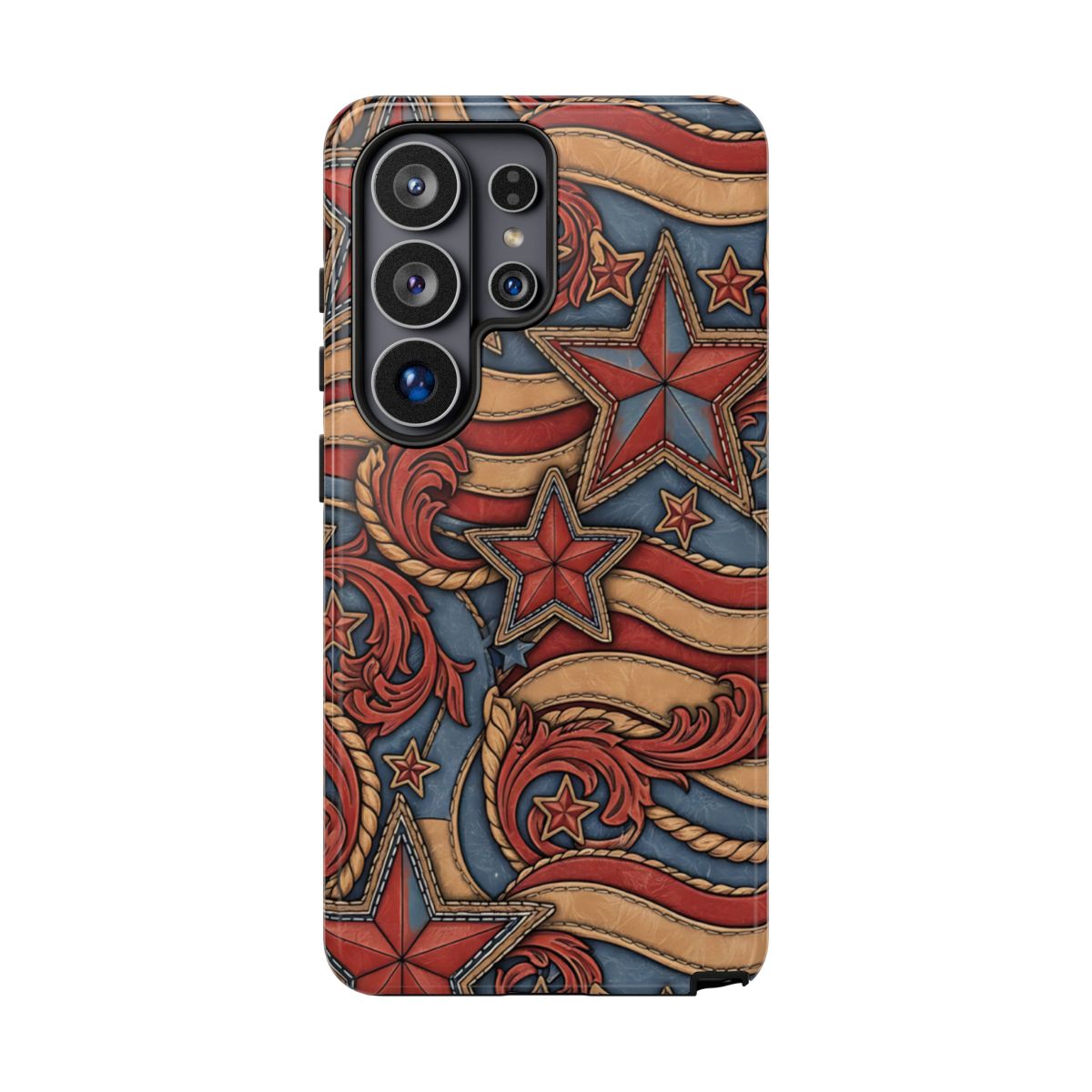 Faux Tooled Americana Tough Case