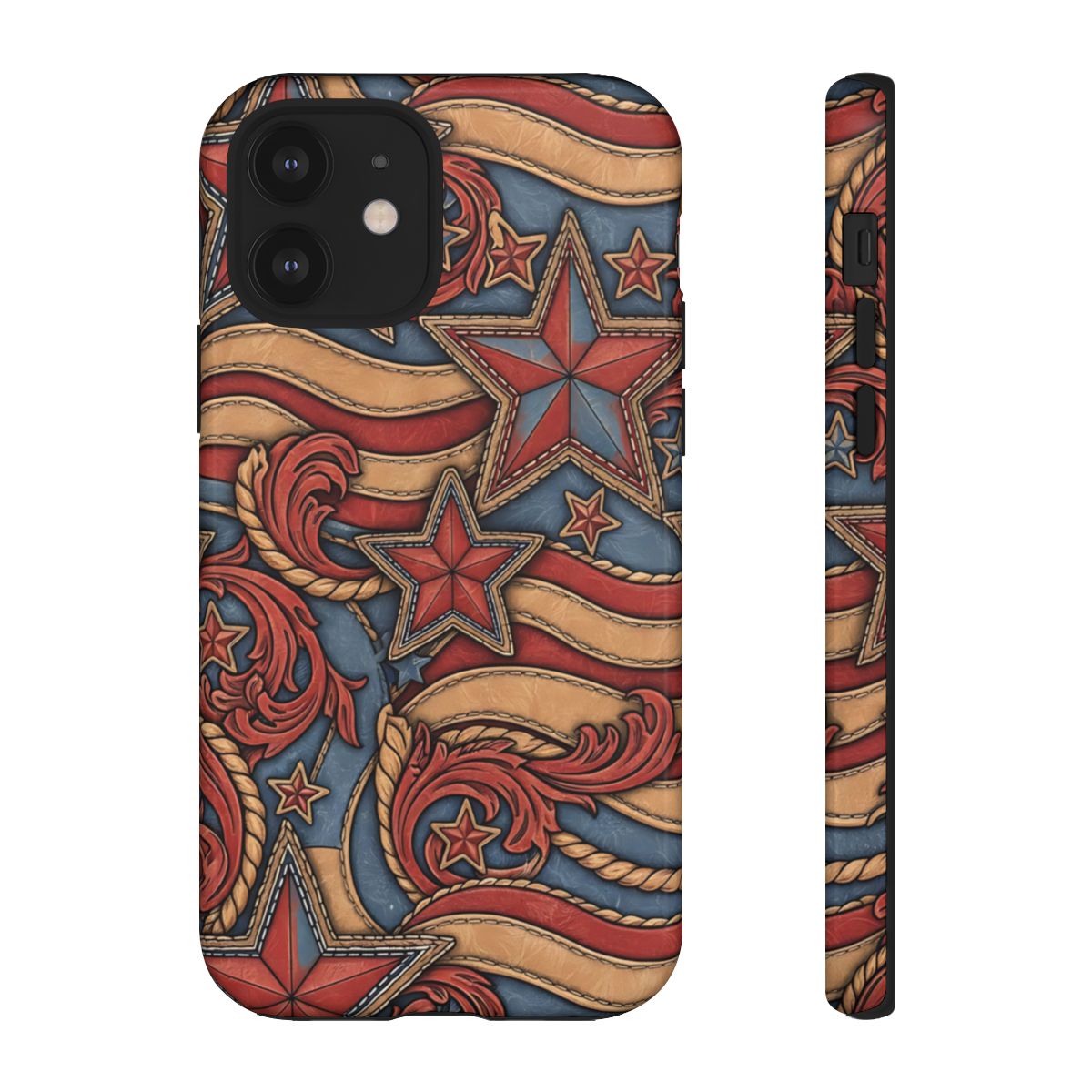 Faux Tooled Americana Tough Case