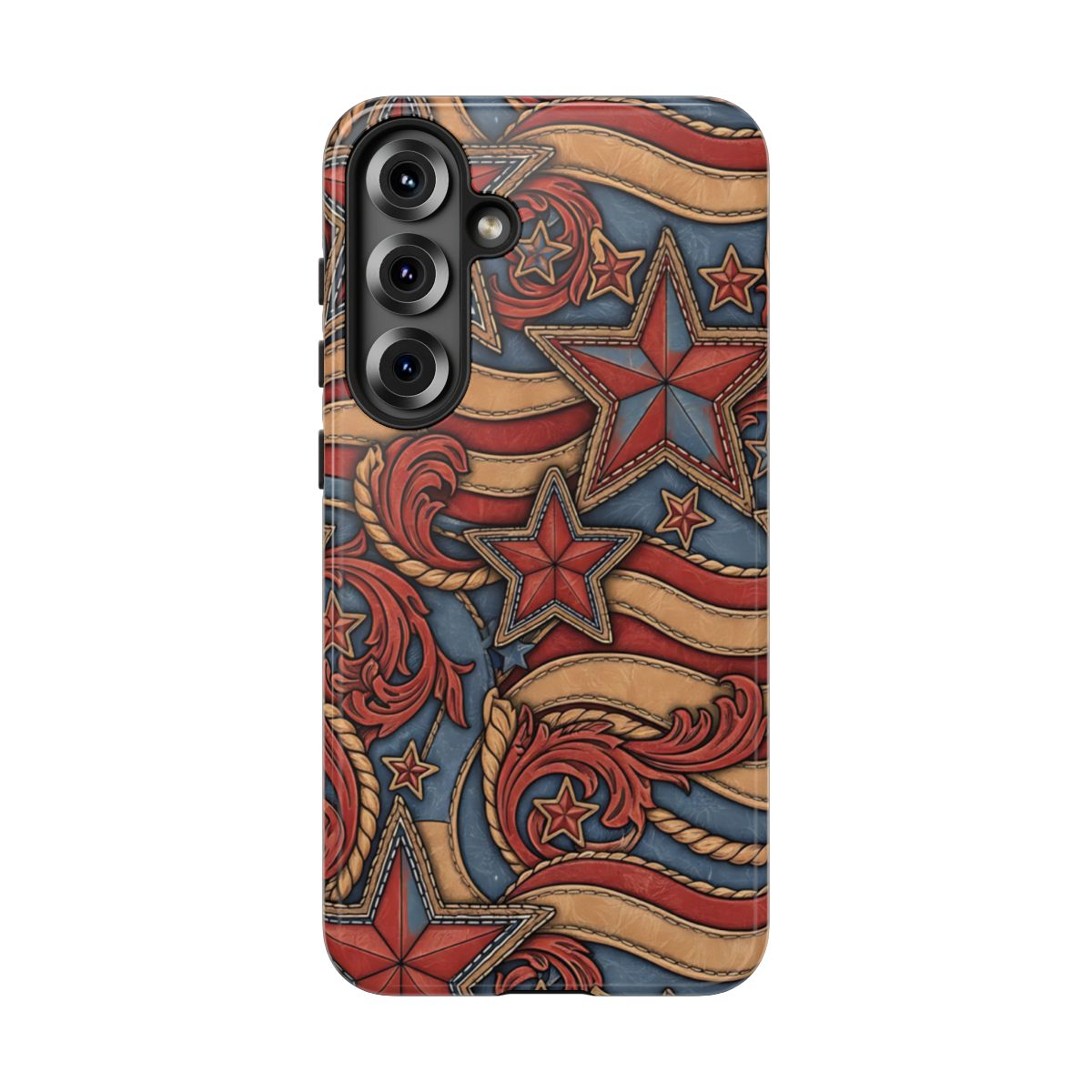 Faux Tooled Americana Tough Case