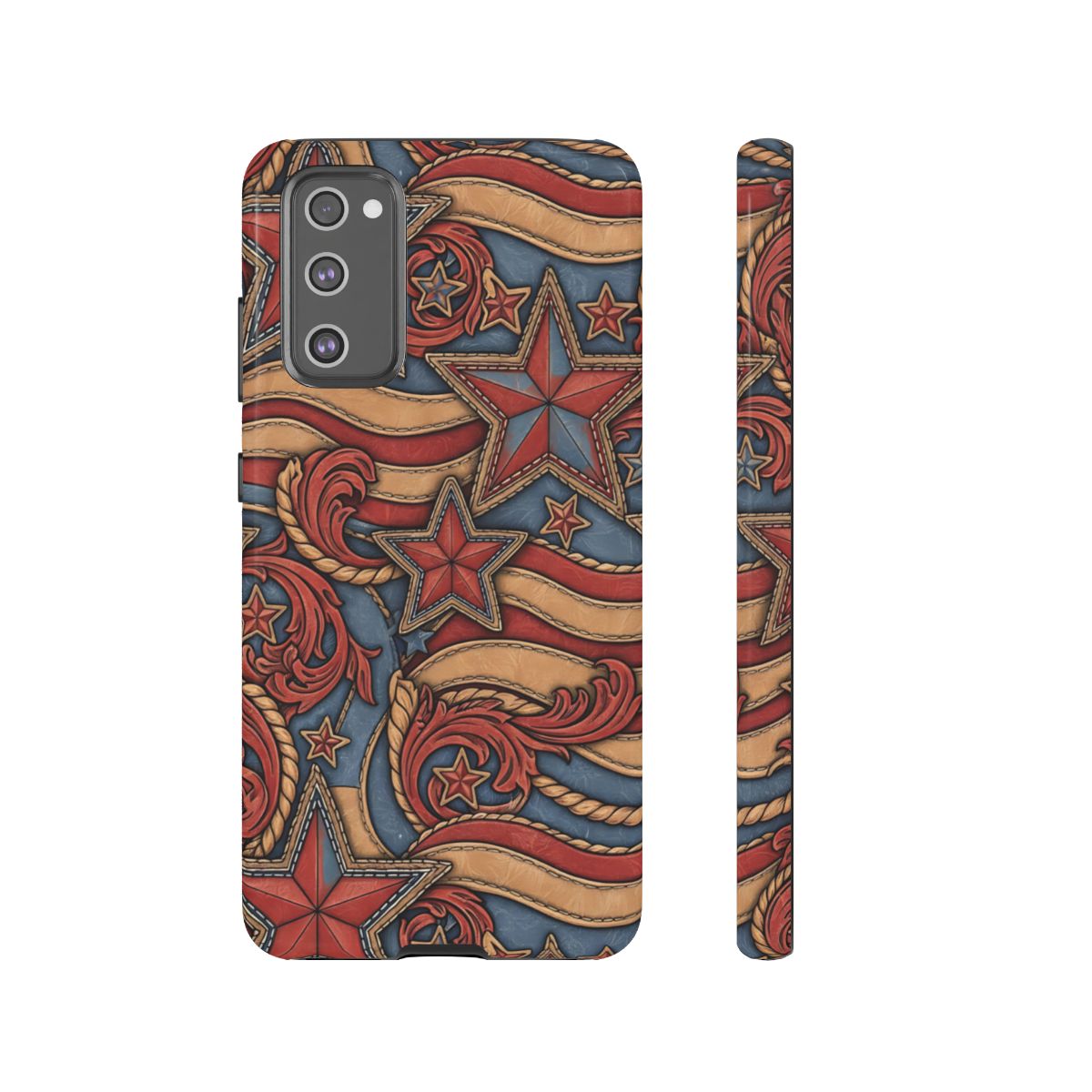 Faux Tooled Americana Tough Case