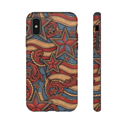 Faux Tooled Americana Tough Case