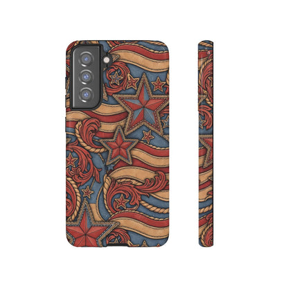 Faux Tooled Americana Tough Case
