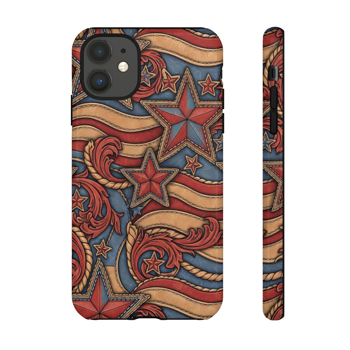 Faux Tooled Americana Tough Case
