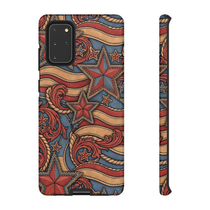 Faux Tooled Americana Tough Case