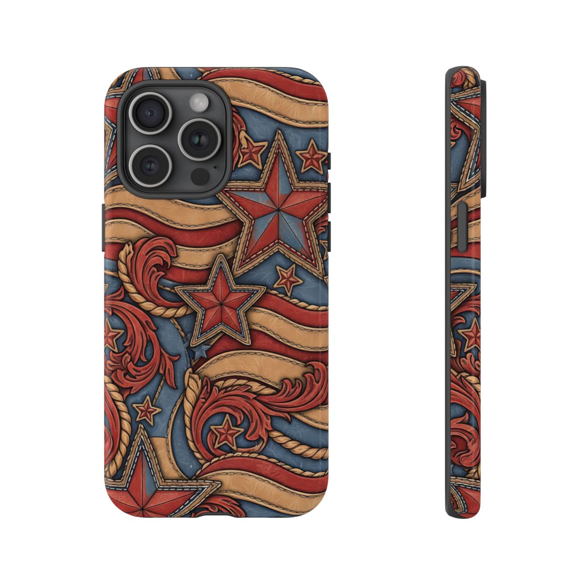 Faux Tooled Americana Tough Case