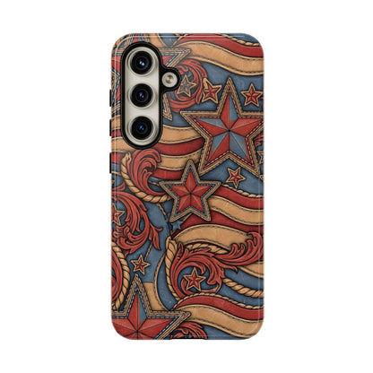 Faux Tooled Americana Tough Case