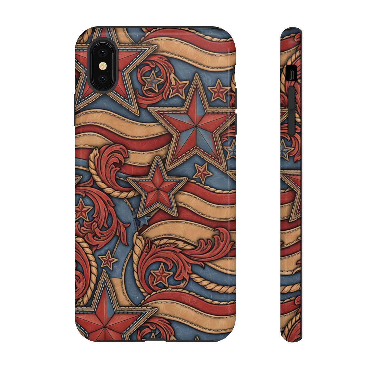 Faux Tooled Americana Tough Case