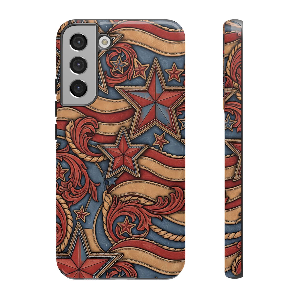Faux Tooled Americana Tough Case