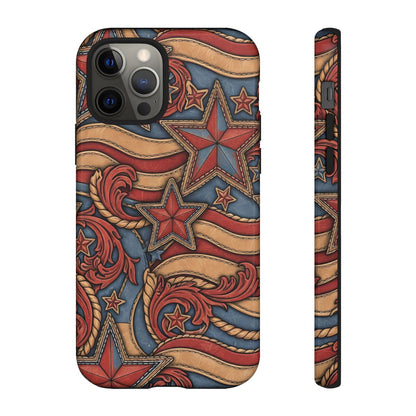 Faux Tooled Americana Tough Case