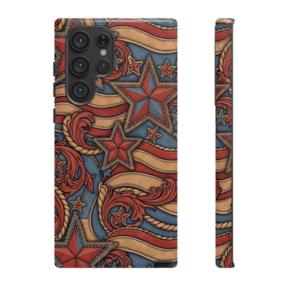 Faux Tooled Americana Tough Case
