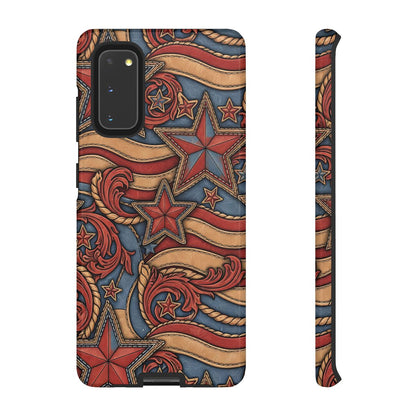 Faux Tooled Americana Tough Case