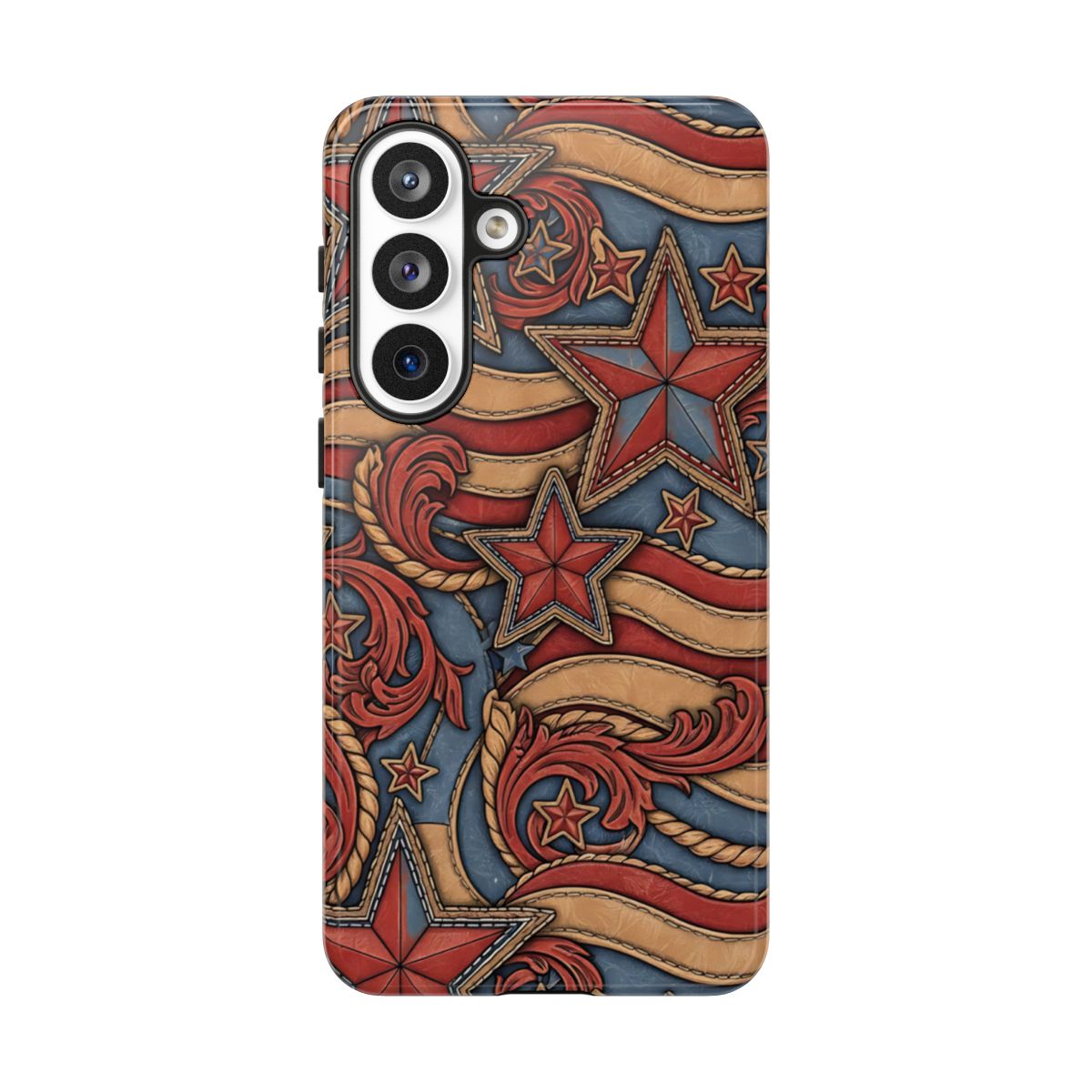 Faux Tooled Americana Tough Case