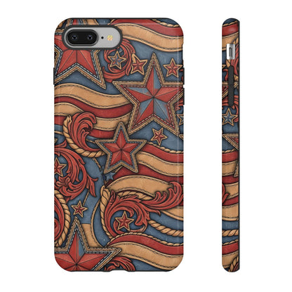 Faux Tooled Americana Tough Case