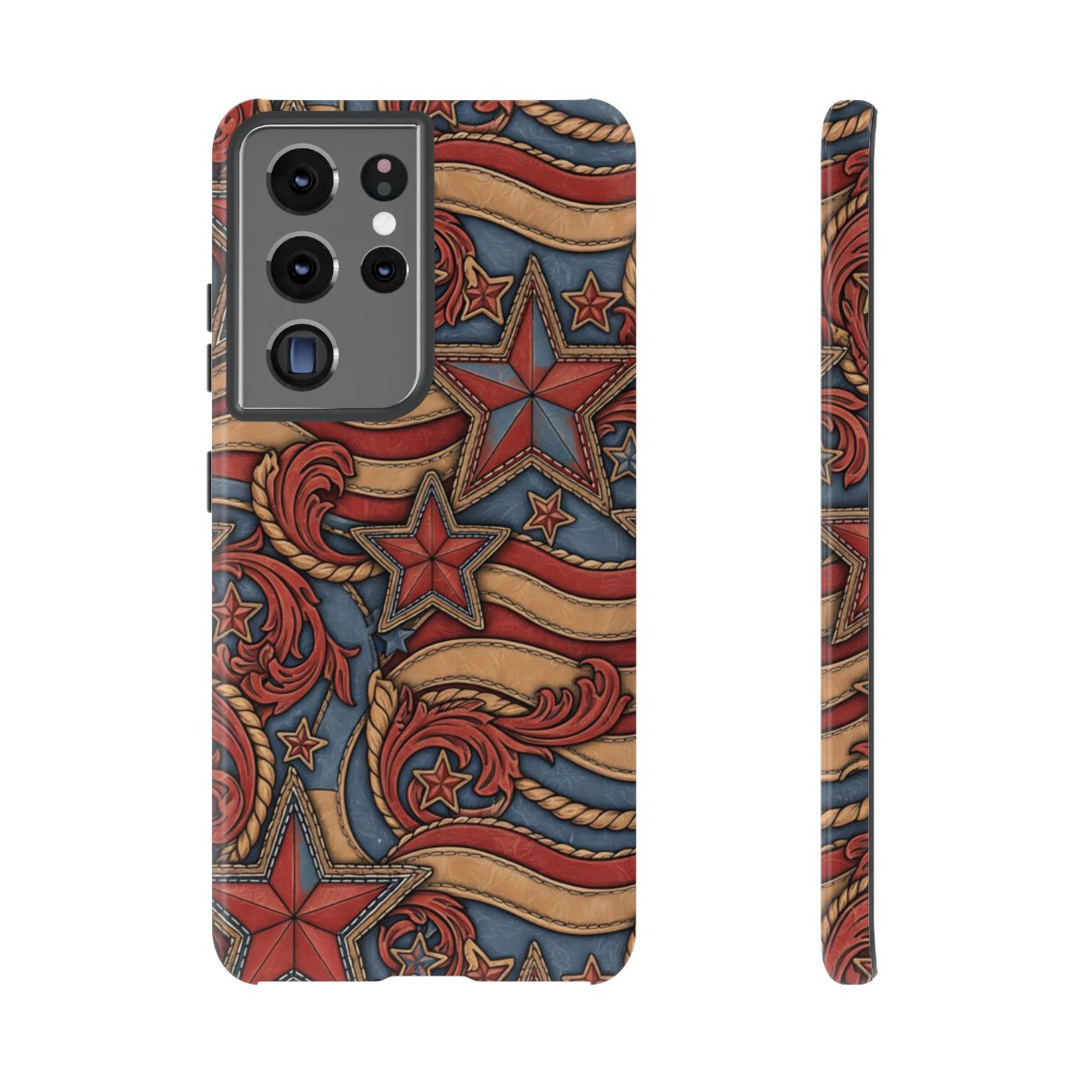 Faux Tooled Americana Tough Case