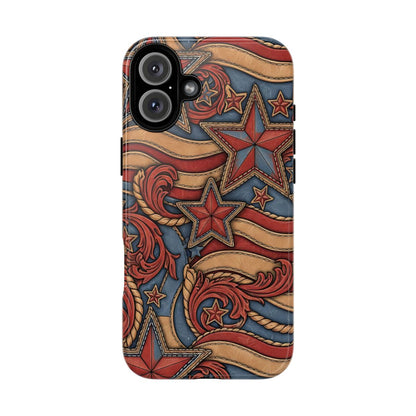 Faux Tooled Americana Tough Case