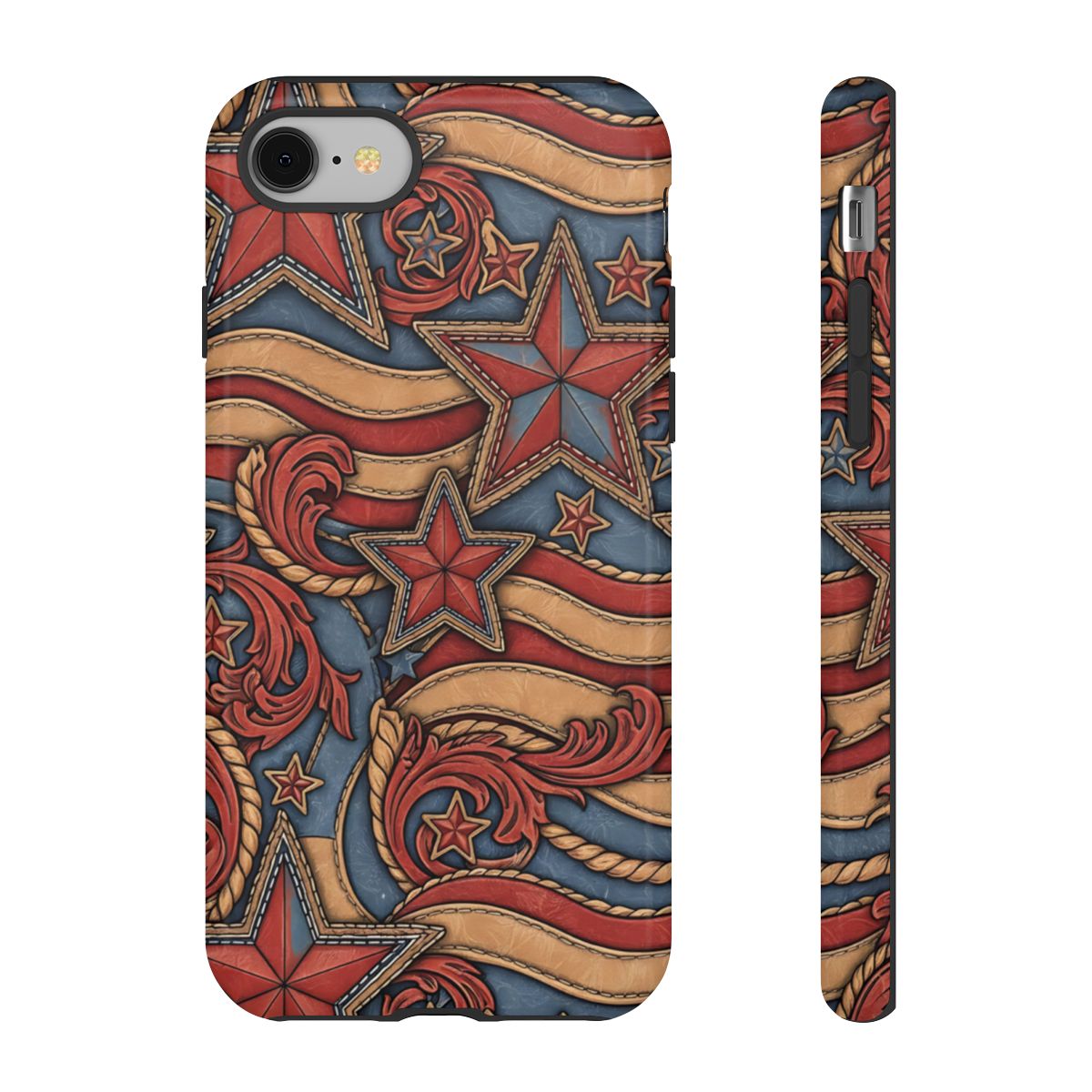 Faux Tooled Americana Tough Case