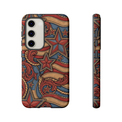 Faux Tooled Americana Tough Case
