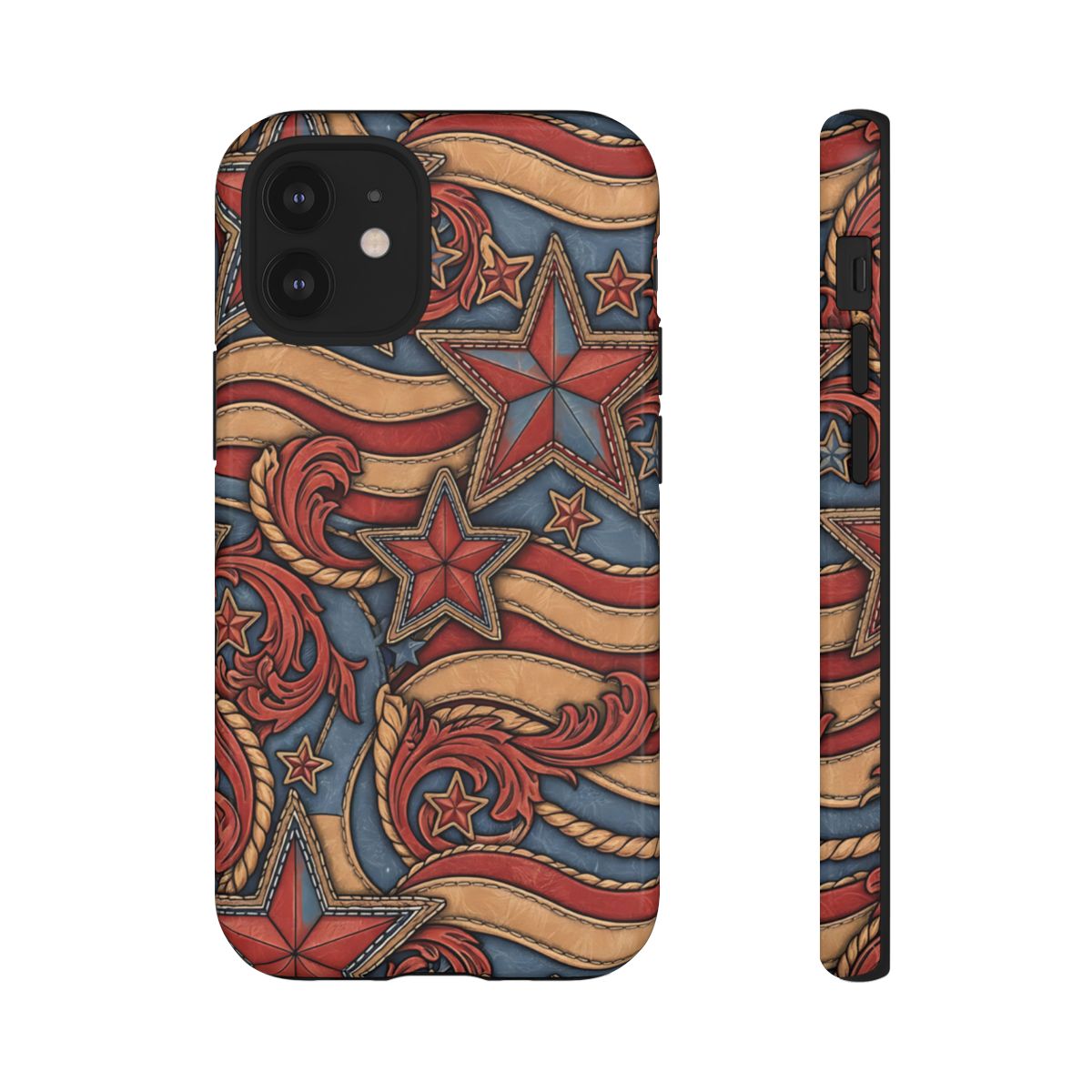 Faux Tooled Americana Tough Case