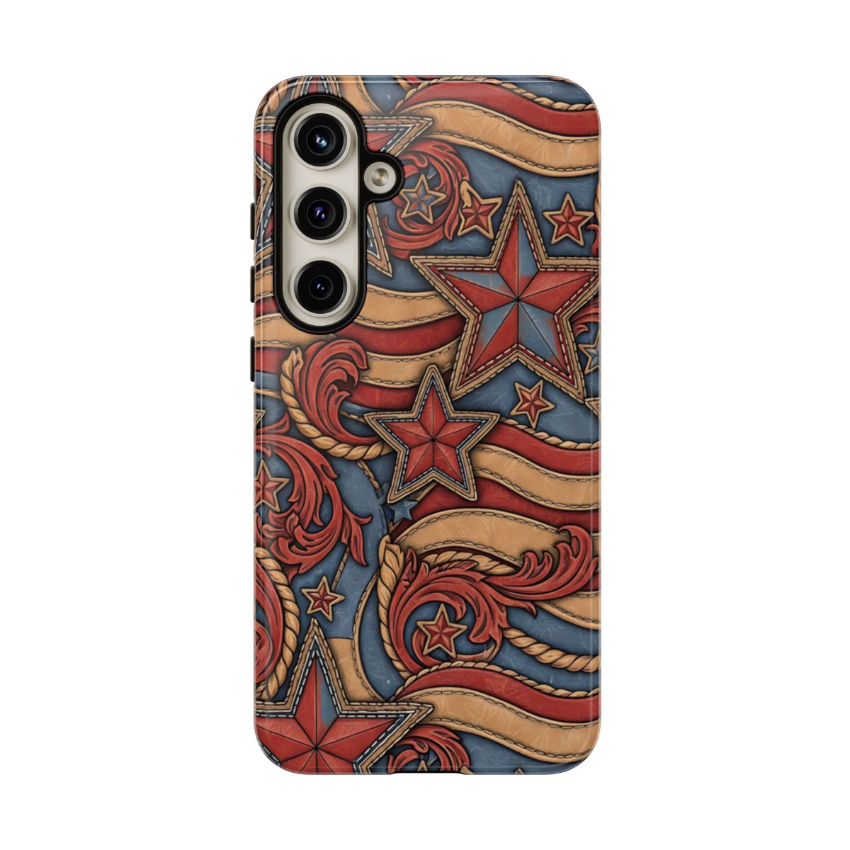 Faux Tooled Americana Tough Case