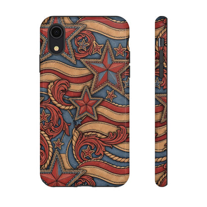 Faux Tooled Americana Tough Case