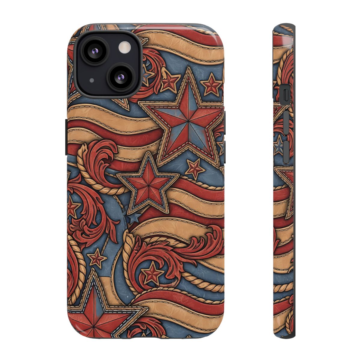 Faux Tooled Americana Tough Case