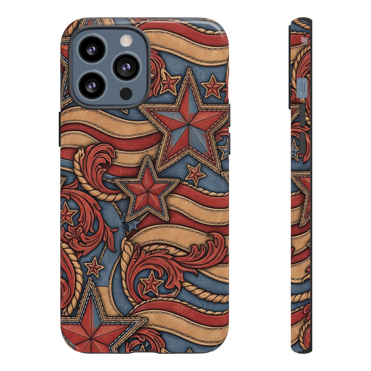 Faux Tooled Americana Tough Case