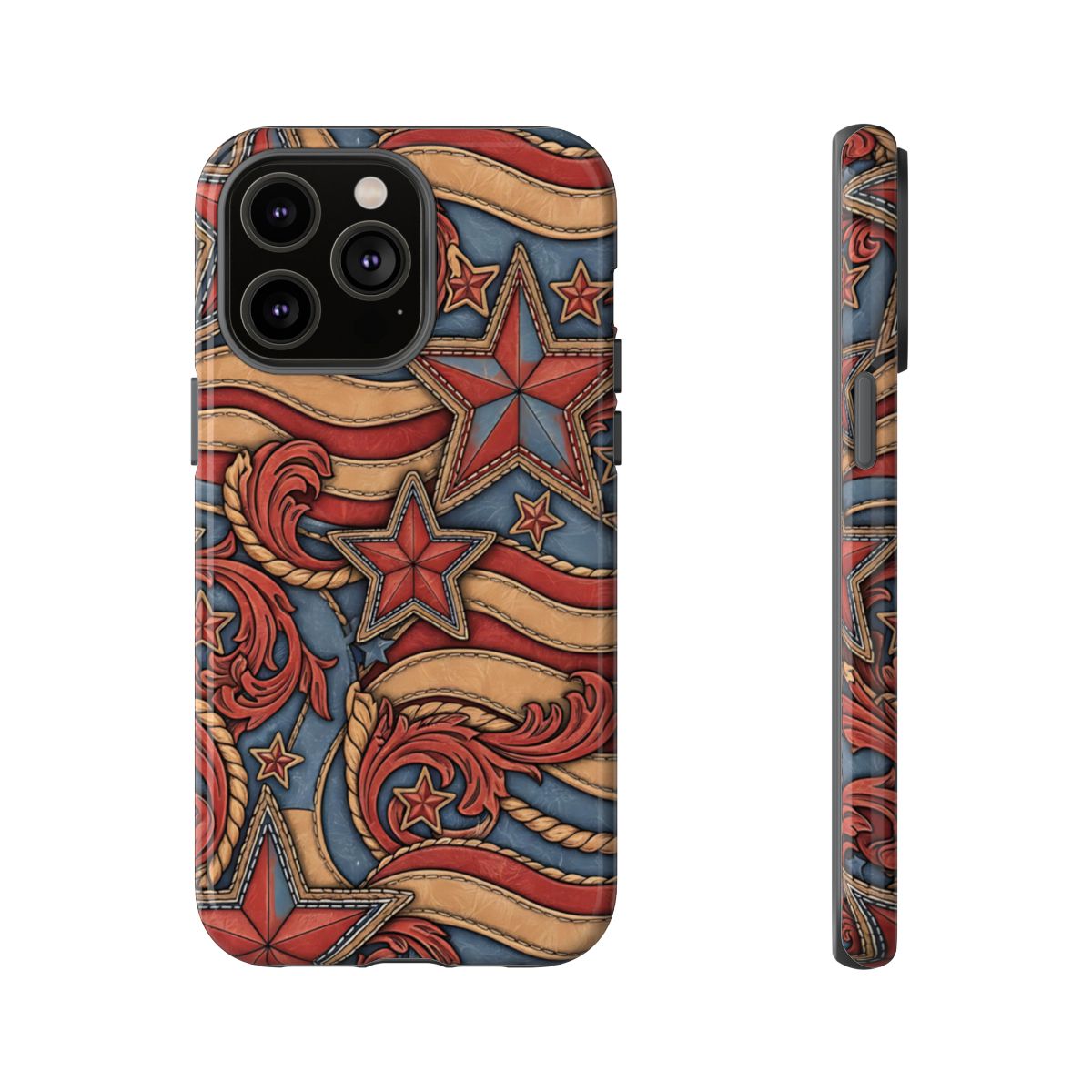 Faux Tooled Americana Tough Case