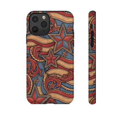Faux Tooled Americana Tough Case
