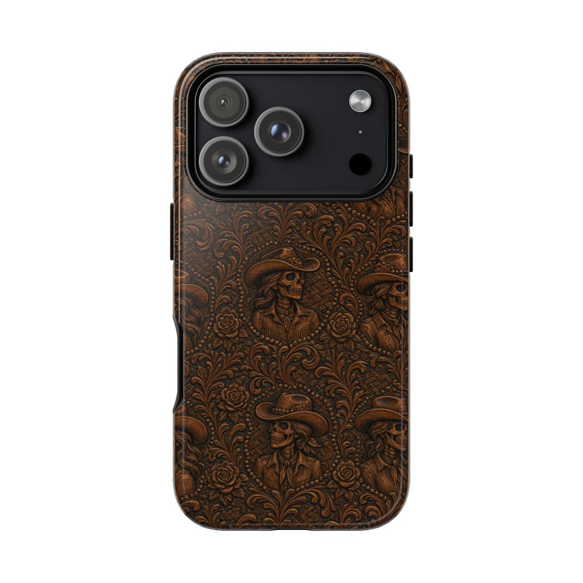 Tooled Skeleton Cowgirl Tough Case - iPhone 18 Pro