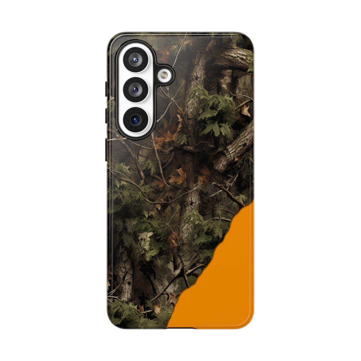 Torn Camo Orange Tough Case