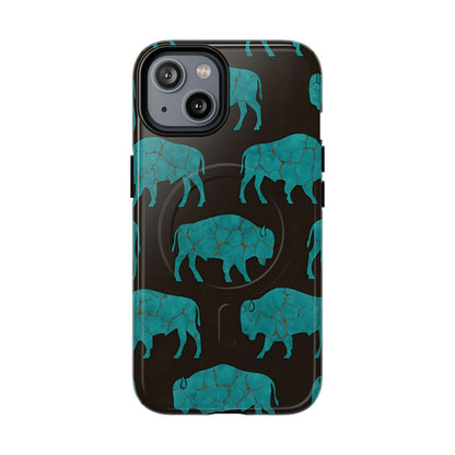 Turquoise Buffalo Magnetic Case