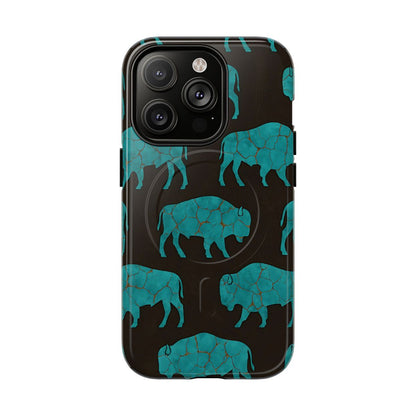 Turquoise Buffalo Magnetic Case