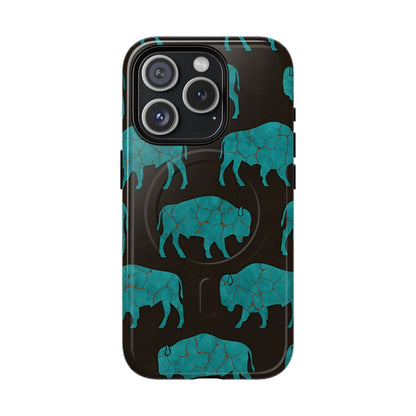 Turquoise Buffalo Magnetic Case