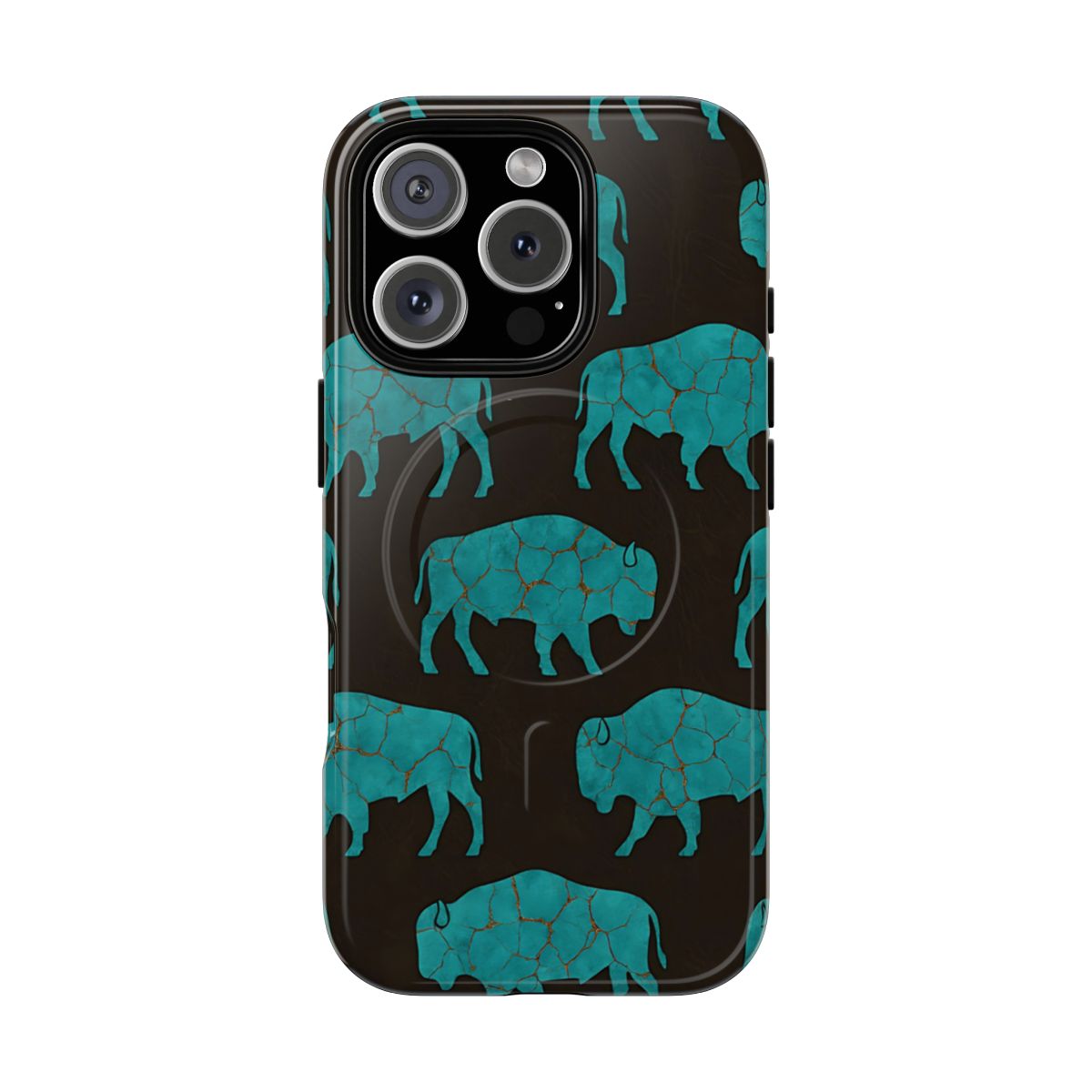 Turquoise Buffalo Magnetic Case