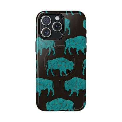 Turquoise Buffalo Magnetic Case