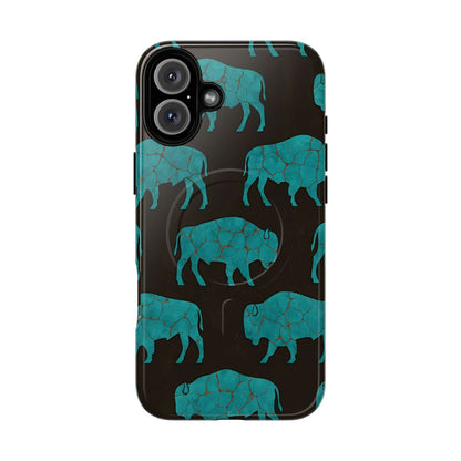 Turquoise Buffalo Magnetic Case