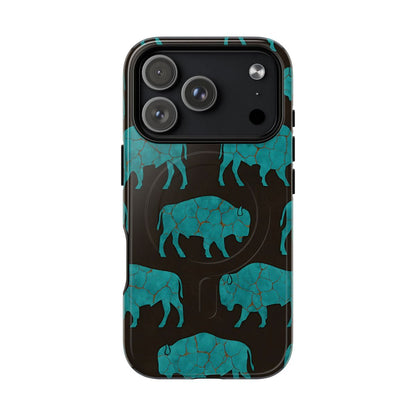 Turquoise Buffalo Magnetic Case