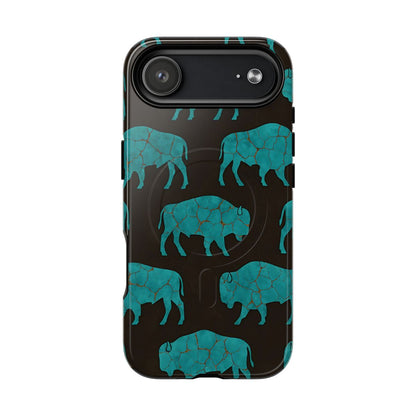Turquoise Buffalo Magnetic Case