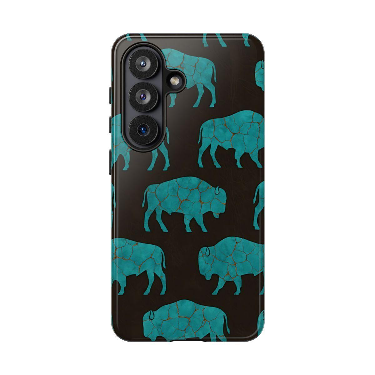 Turquoise Buffalo Tough Case
