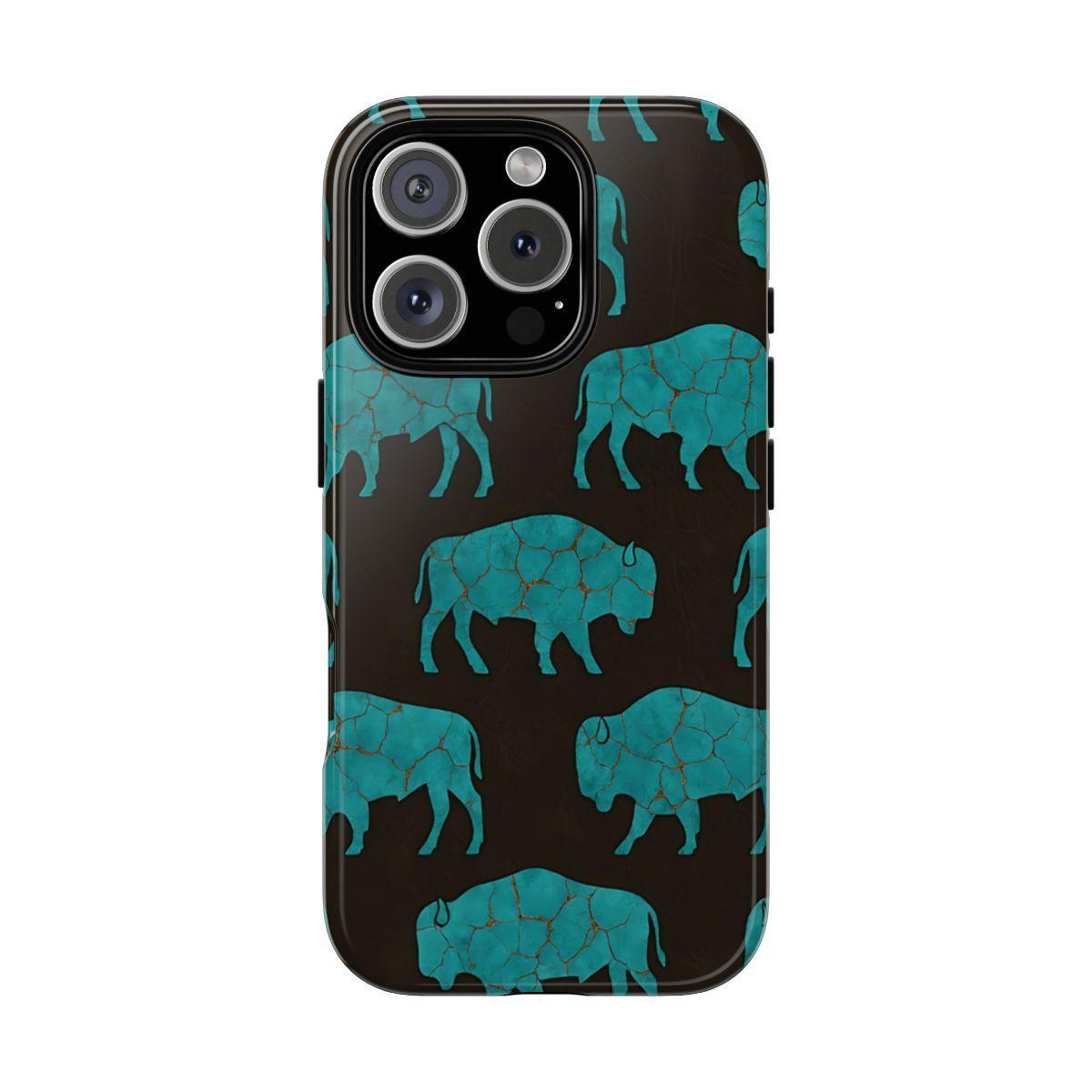 Turquoise Buffalo Tough Case