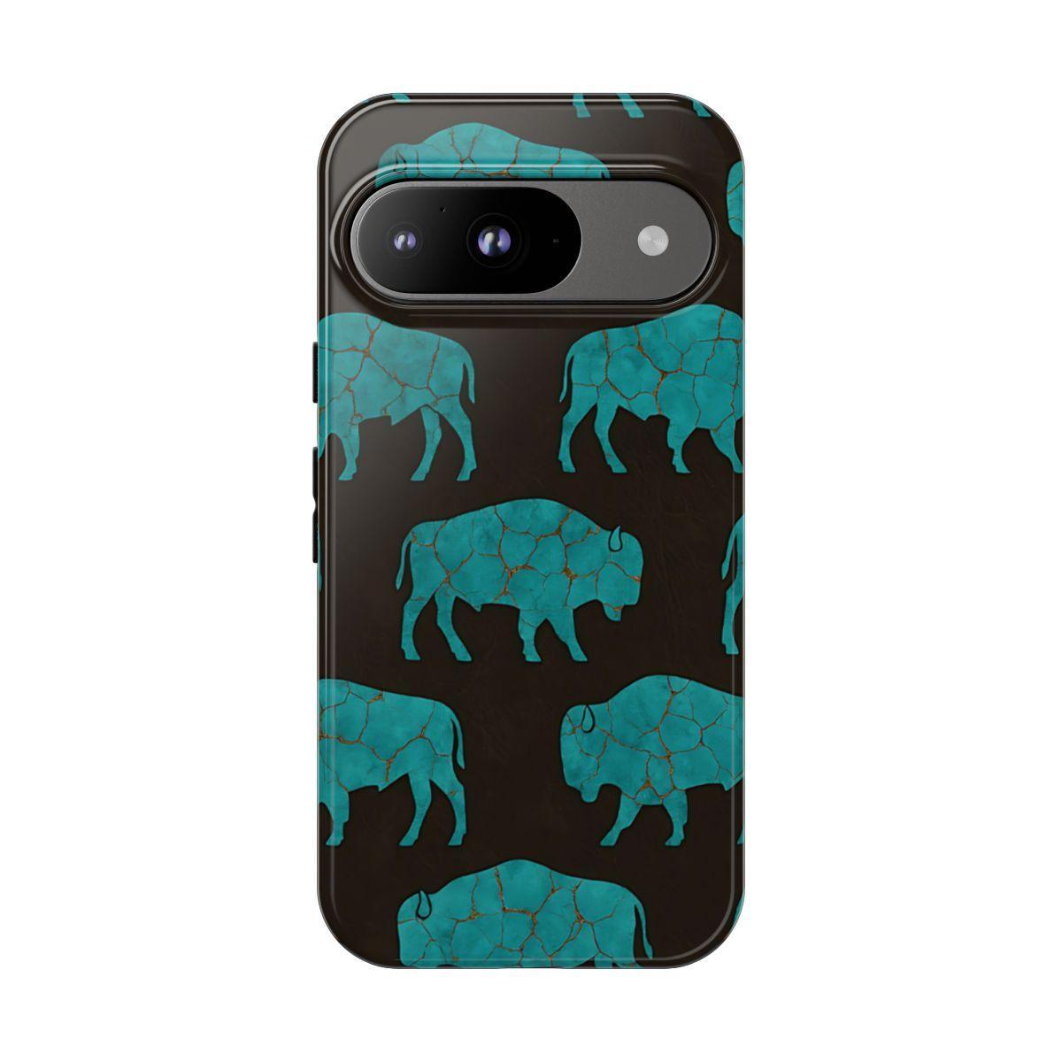 Turquoise Buffalo Tough Case