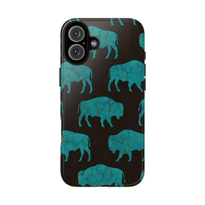 Turquoise Buffalo Tough Case