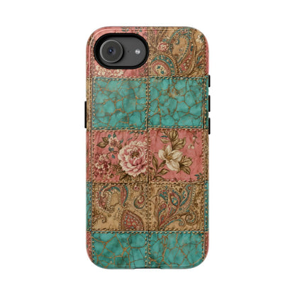 Turquoise Paisley Tough Case - iPhone 16e