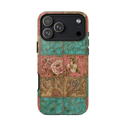 Turquoise Paisley Tough Case - iPhone 18 Pro Max